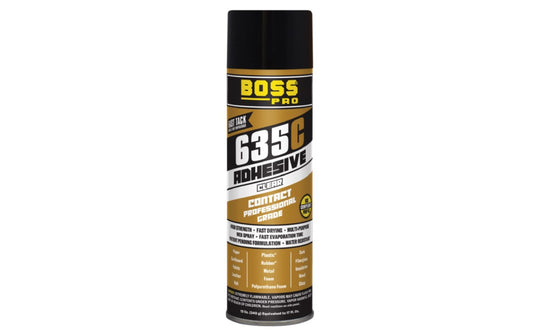 Boss Contact Spray Adhesive 12OZ Pro 635C - 635C-10