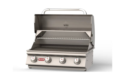 30" 60000 Btu 4-Burner Built-In Mount Outdoor Barbecue Intro Natural Gas Grill Head | BUL26039