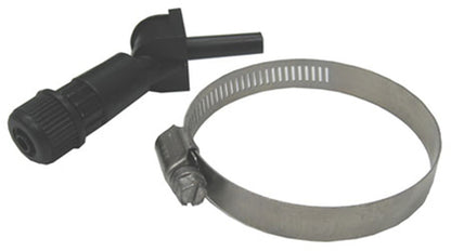 Blue-White 3/8" Threadless Injector - TI40-6V