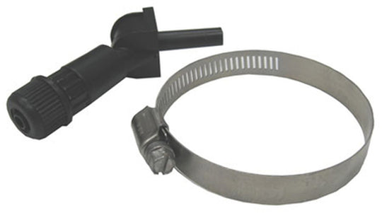 Blue-White 3/8" Threadless Injector - TI40-6V