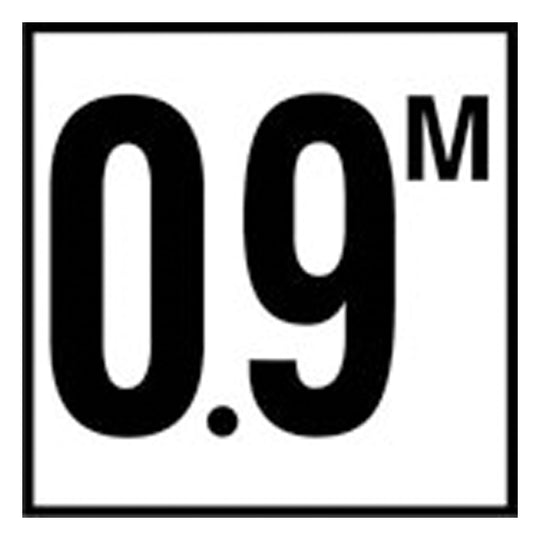 Inlays Metric (1 Tile)-0.9 With M 6X6 Bw Sm Metric-0.9M - C612709