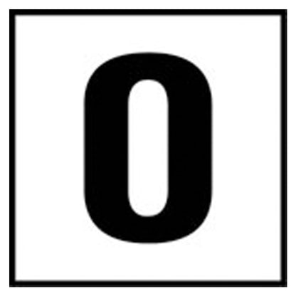 Inlays 0 (Number Only) Depth - C621000