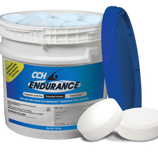CCH Endurance 3" Cal Hypo Chlorine Tablets 25 lb Pail | 23227