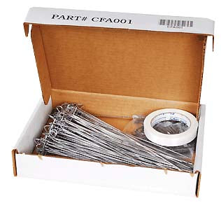 Stegmeier Tie Wire KIT:(100) Tie Wires, Nails W/bending Tape (5) - CFA001