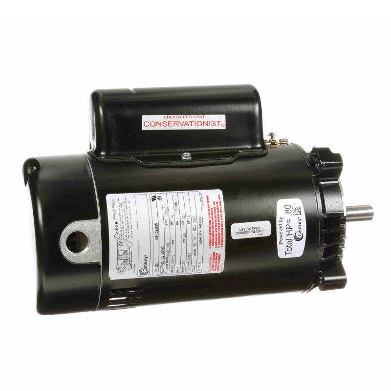 Century Pool Motor 1/2 HP C-Frame Keyed Shaft Energy Plus - CK1052