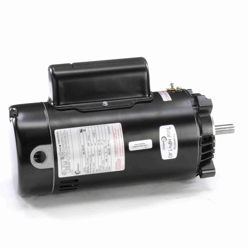 Century Pool Motor 1HP C-Frame Keyed Shaft Energy Plus - CK1102