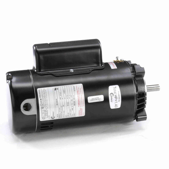 Century Pool Motor 1HP C-Frame Keyed Shaft Energy Plus - CK1102