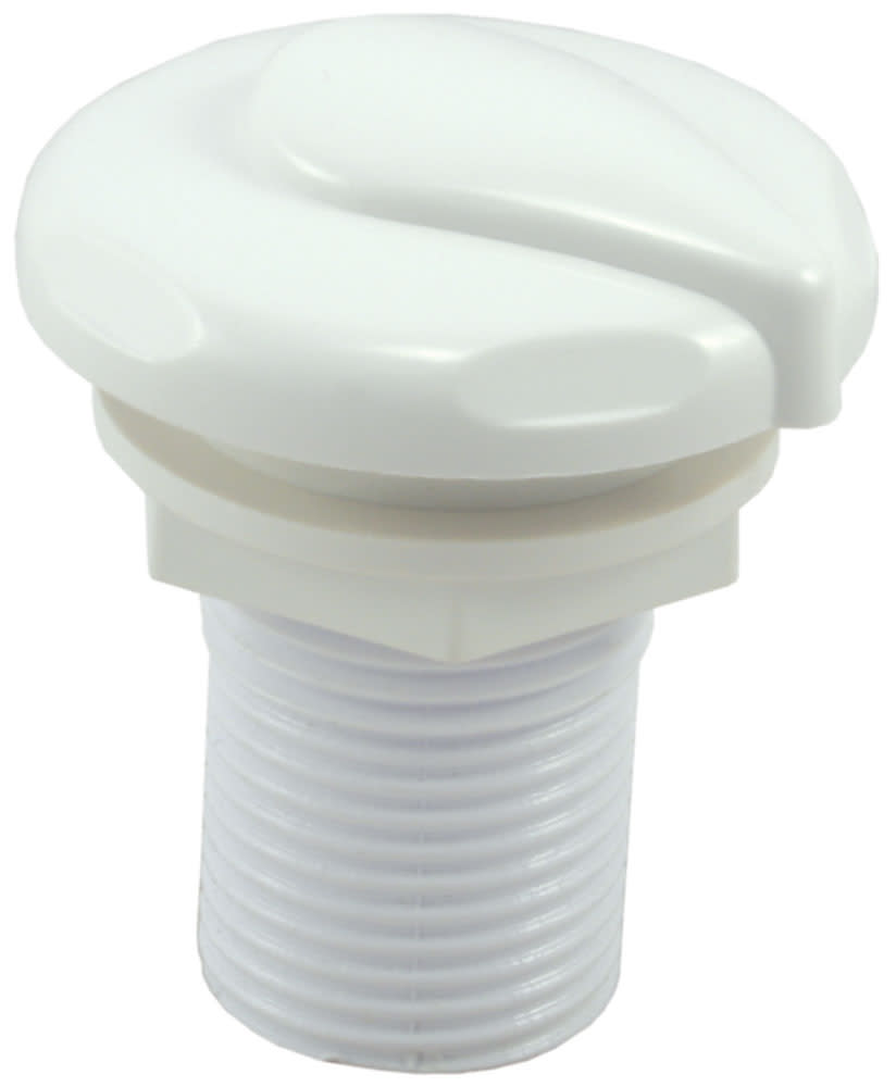 CMP 1/2In Gunite Air Cntrol,1-1/2In InSider,White Spa Air Control White Fits InSide 1-1/2In Pipe | 25099-000-000