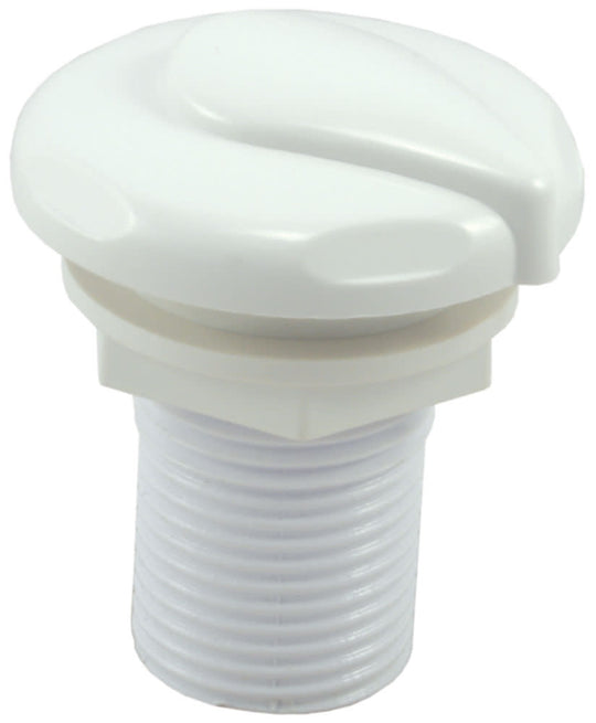 CMP 1/2In Gunite Air Cntrol,1-1/2In InSider,White Spa Air Control White Fits InSide 1-1/2In Pipe | 25099-000-000