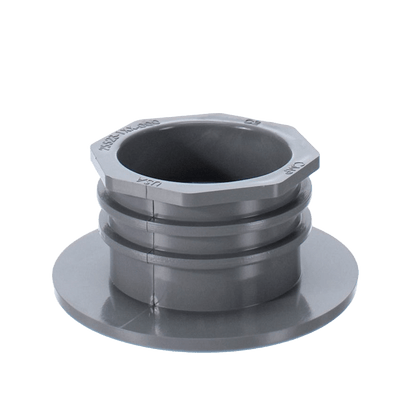 CMP Gunite Wall Fitting Gunite I/O Wall Return Fitting Woth Water Stops  Gray 1.5In Fip X 1.5In Soc , 1-1/2"