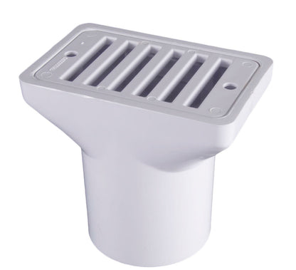 2" X 4" CMP Gutter Deck Drain Tan Fip X Soc Overflow  | 25533-009-000