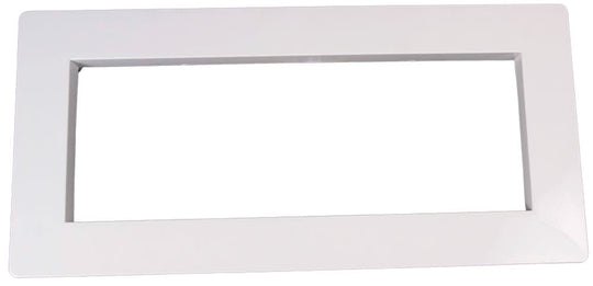 CMP Wide Mouth Vinyl Pool Return Faceplate Cover, White | 25541-000-020