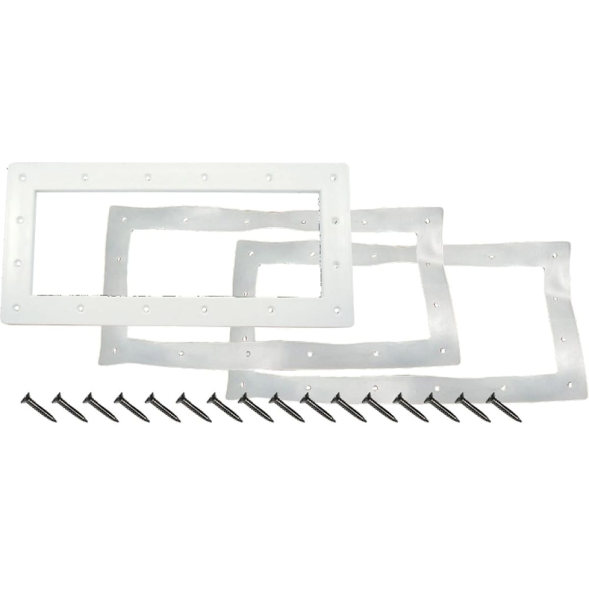 CMP Skimmer Faceplate Kit, Wide Mouth, White, Vinyl | 25541-100-000