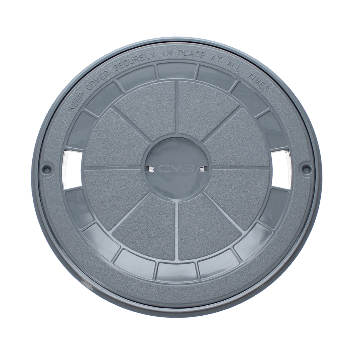 CMP Skimmer Cover & Collar, Round, Gray | 25544-901-000