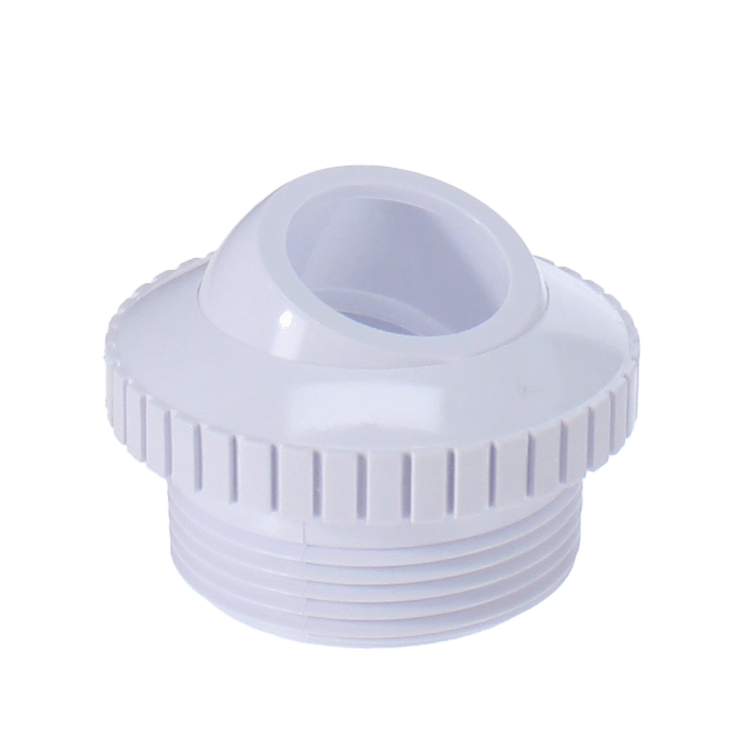 CMP 1-1/2" MIP Directional Flow Outlet Fitting, 1" Eyeball, White | 25552-400-000