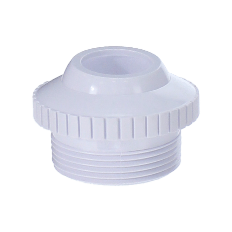 CMP 1-1/2" MIP Directional Flow Outlet Fitting, 1" Eyeball, White | 25552-400-000