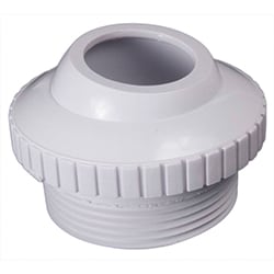 CMP 1-1/2" MIP Directional Flow Outlet Fitting, 1" Eyeball, White | 25552-400-000