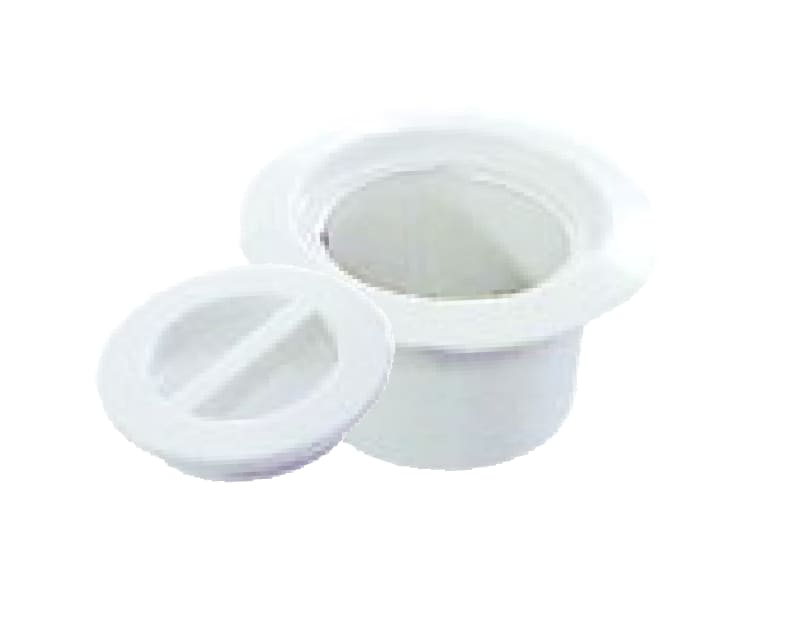 CMP Volleyball Pole Holder Assembly White | 25570-100-000