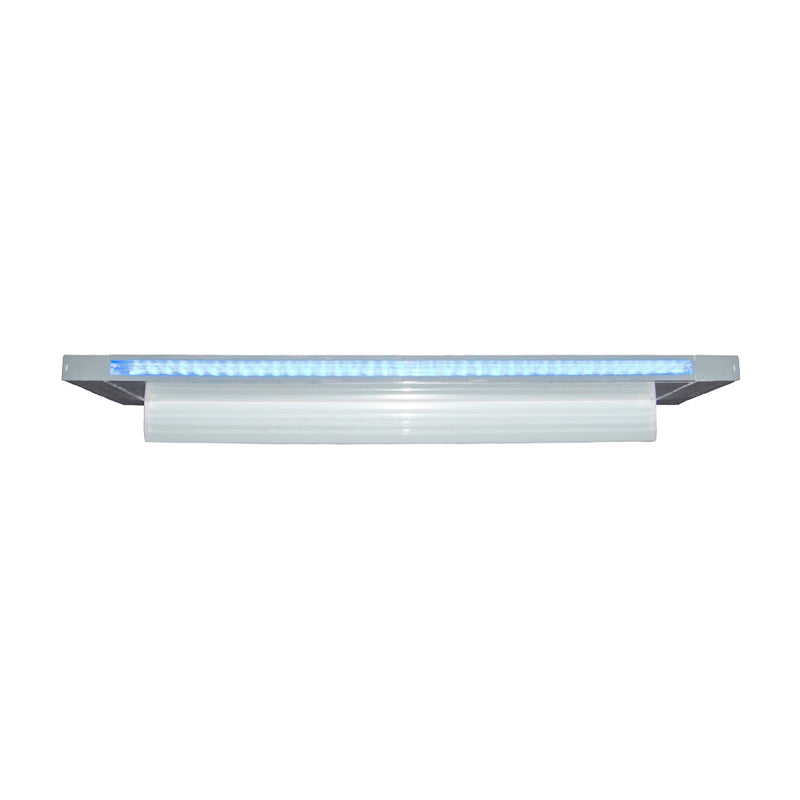 CMP Brilliant Wonders 18" LED Waterfall Back Port - 6" Lip - 100' Cord - White - 25677-180-000