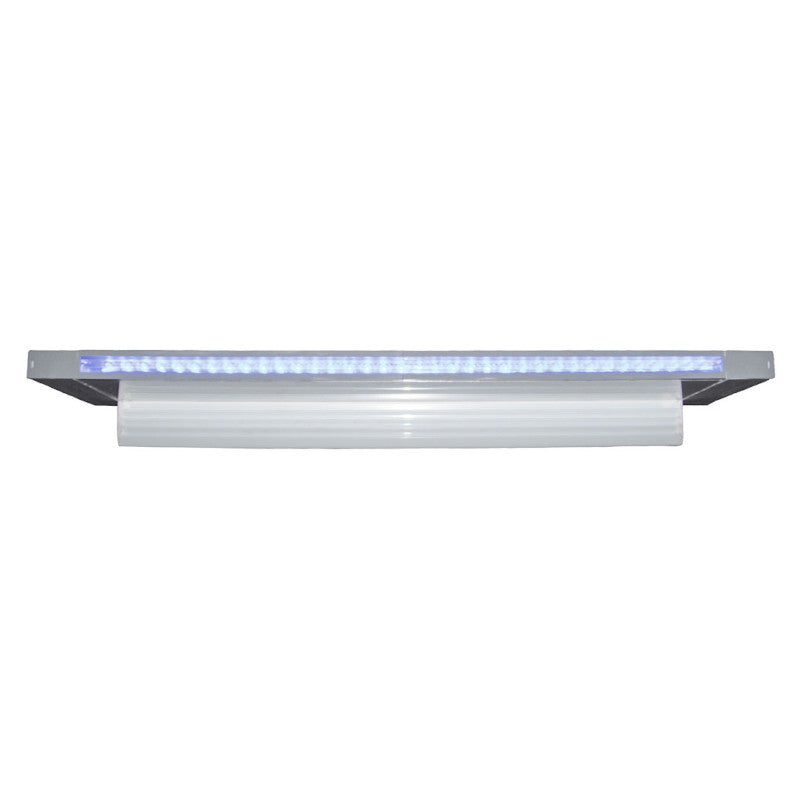 CMP Brilliant Wonders 24" LED Waterfall Back Port - 6" Lip - 100' Cord - White - 25677-230-000
