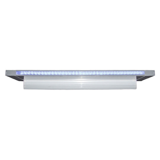 CMP Brilliant Wonders 24" LED Waterfall Back Port - 6" Lip - 100' Cord - White - 25677-230-000