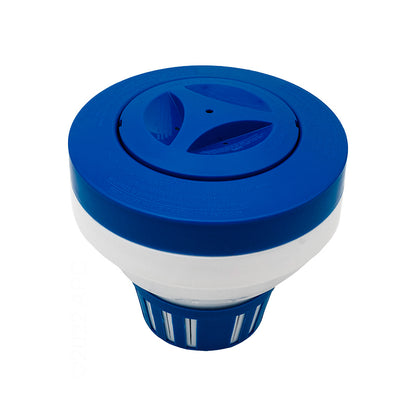 KOKIDO DEVELOPMENT LTD FLOATING CHEMICAL FEEDER PS690 12/CS BLUE/WHITE DELUXE | K690BU