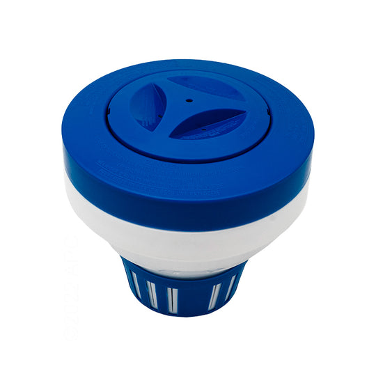 KOKIDO DEVELOPMENT LTD FLOATING CHEMICAL FEEDER PS690 12/CS BLUE/WHITE DELUXE | K690BU