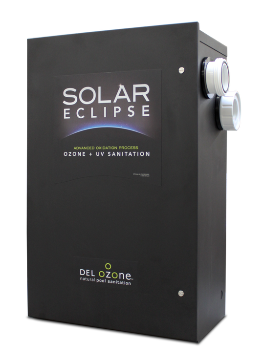 Del Ozone DEL AOP 50, 50,000 gallons, 240 VAC, 50 GPM, Inlet and Outlet 2” PVC Unions | SEC-110-26