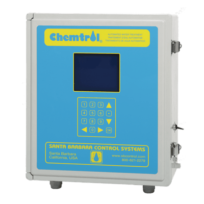 ChemTrol PC3000 Programmable ORP & pH Controller, Includes Temperature Readout with Programmable Heater Control, Flow Cell with Flow Switch, Data Logging and Data Printout, Monitors and Adjusts Free Available Chlorine, 110/230V | PC3000