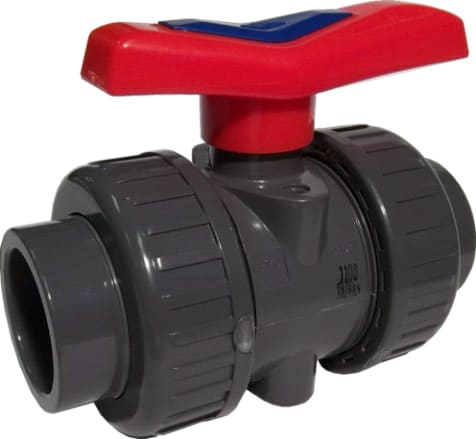 Westlake Pipe & Fittings True Union Ball Valve .75"SxFPT Gray PVC - V08050N
