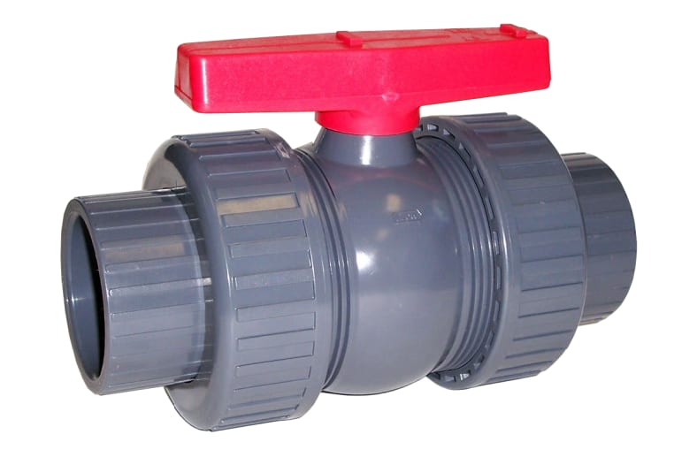 Westlake Pipe & Fittings True Union Ball Valve 2.5"SxFPT Gray PVC - V27050N