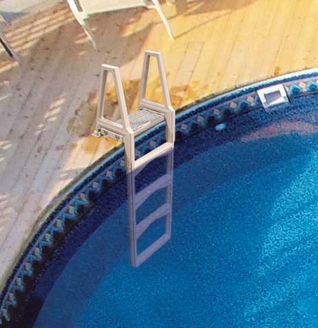Confer Economy In-Pool Ladder for 48-56" A/G Pools, Warm Gray | 635-52X