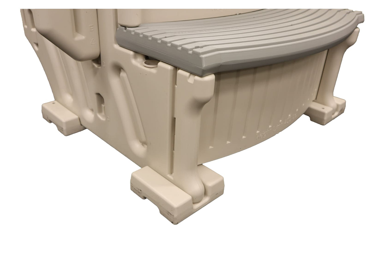 Confer Curve Base In-Pool 4 Step for A/G Pool, Beige | CCX-AG