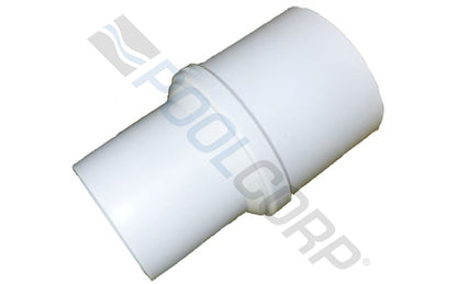 PoolStyle CU9042200SPCO 1.25" White Stationary Screw-On Vac Hose Cuff