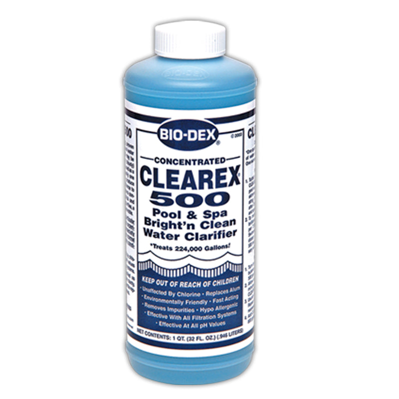 Biodex 1 qt Bottle Clearex 500 Clarifier - CX532