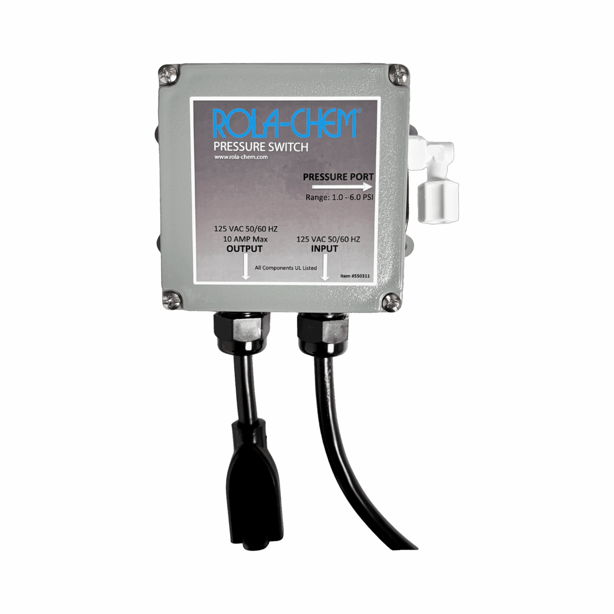 Rola-Chem Interlock Pressure Switch - 550311