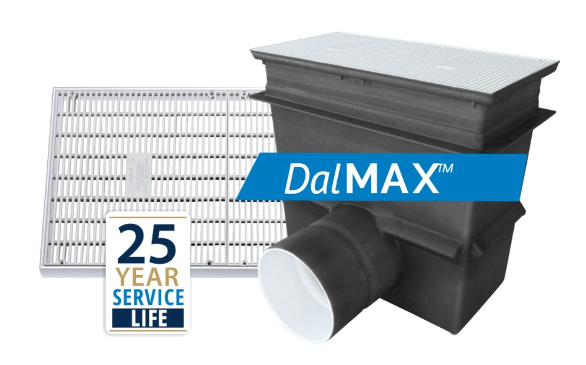 Daldorado 18x36x25 Sump & Grate 10" Coup Fg - DALMAX-SG-183625-CP10-SCH40