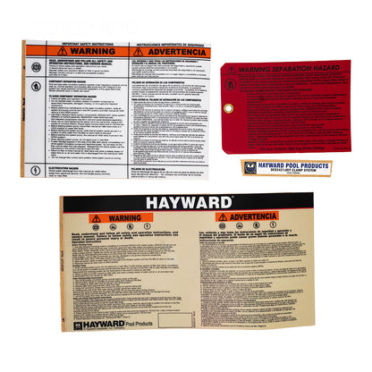 Hayward Filter Label Pack - DEX2420LA6PAK