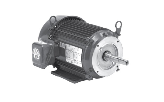 U.S. MOTORS EEQKT1500 Close Coupled EQ Series® TEFC Replacement Pump Motor 3PH 215JMZ 15HP 230/460V