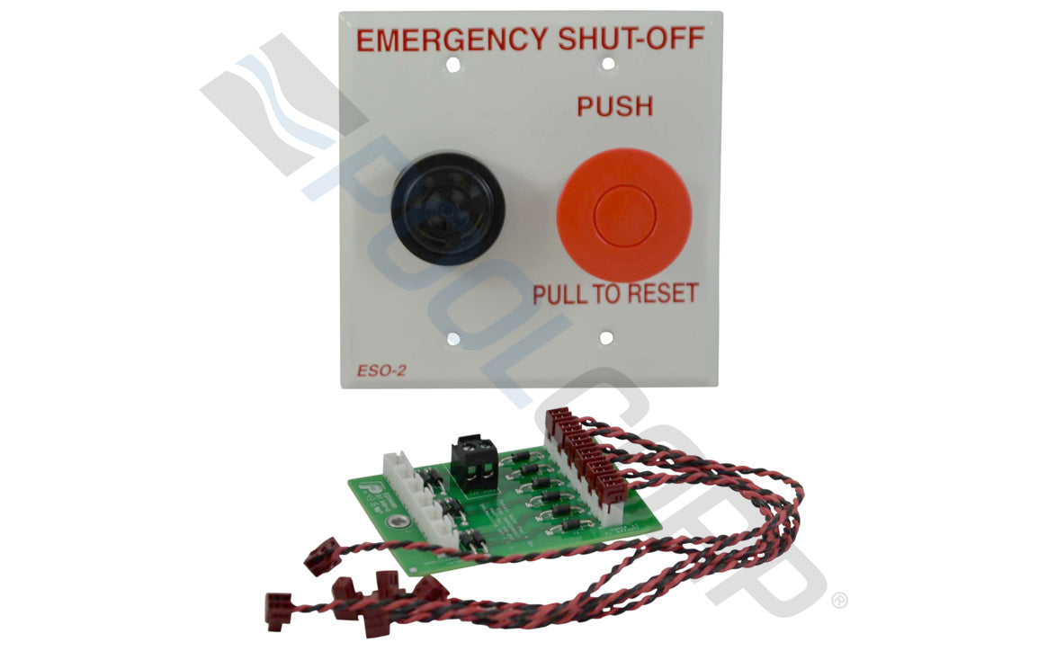 Pentair ESO3Z Emergency Shut-Off Switch with Audible Alarm For ComPool®/Suntouch® and IntelliTouch® Automation Control Systems