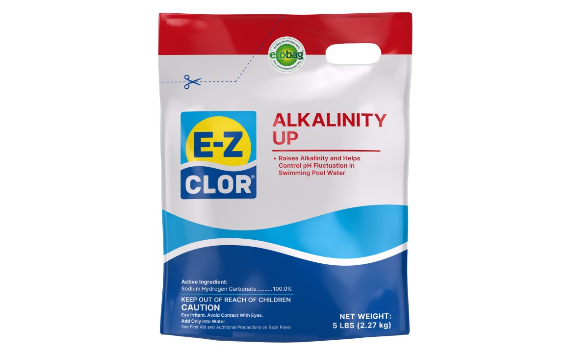 E-Z Clor 47247390 5 lb Alkalinity Up Pouch 8 per Case