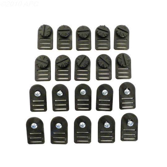 FeherGuard Tube & Blanket Fasteners, 10/Pack - FG-PFS