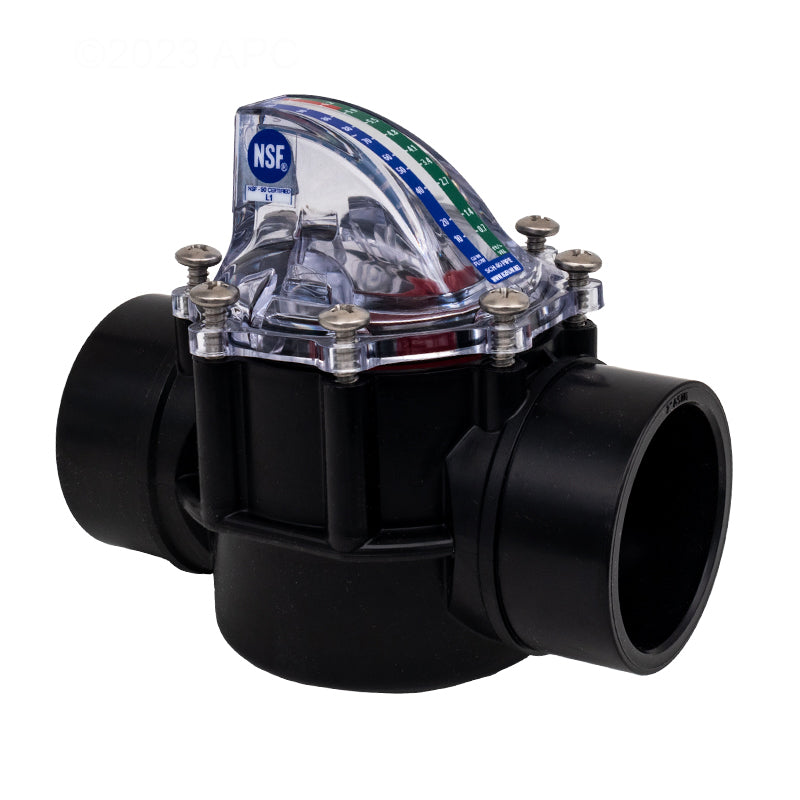 h2flow Valve Body W/Check Sch40 Pipe , 2-1/2" - FV-25