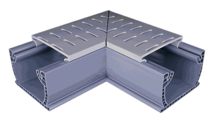 Stegmeier Flowmaster Comm 90 Degree Angle - Gray - FM9G
