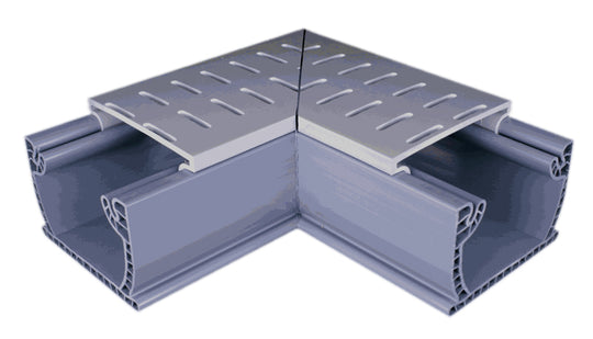 Stegmeier Flowmaster Comm 90 Degree Angle - Gray - FM9G