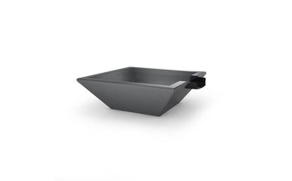Cover Pools Corinthian Concrete Water Bowl 30"x10" Chr Gray - WBCORCON30-CG