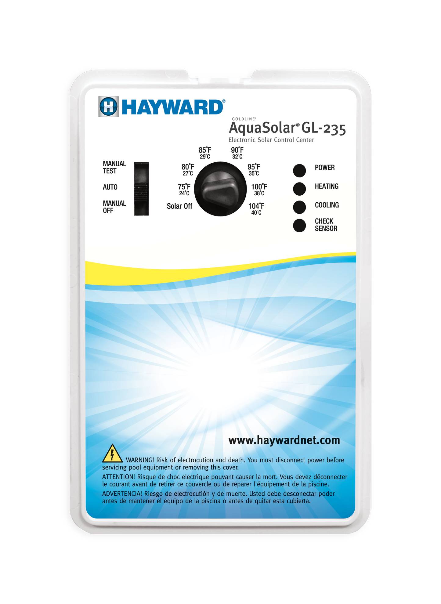 Hayward Goldline Automatic Solar Controller GLC-2P-A