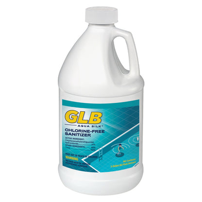 GLB Aqua Silk Biguanide Chlorine Free Sanitizer 64 oz Bottle - 71269