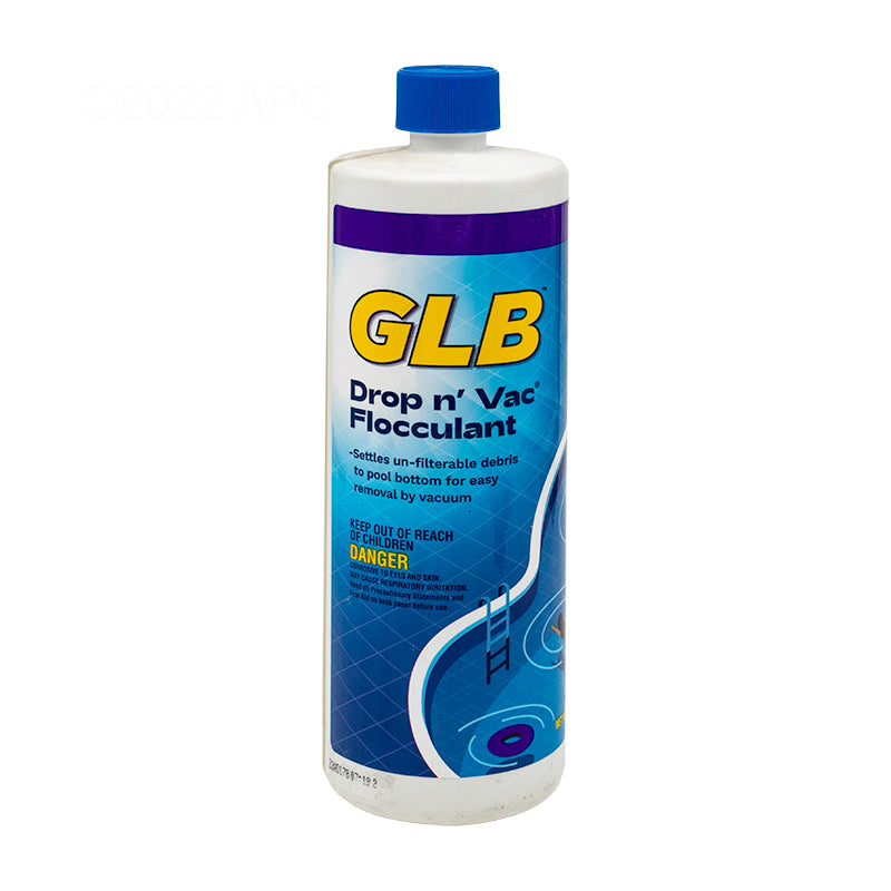 GLB Drop n' Vac Water Clarifier, 32 oz Bottle - 71408
