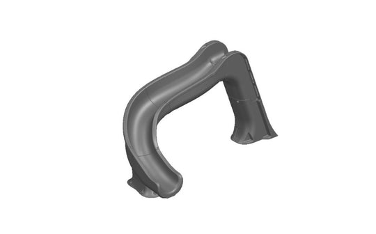 Global Sidewinder Slide Left, Gray - GPPSSW-GREY-L